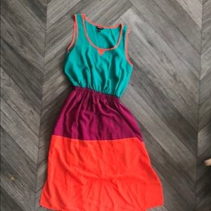 Allen B. by Allen Schwartz color block dress